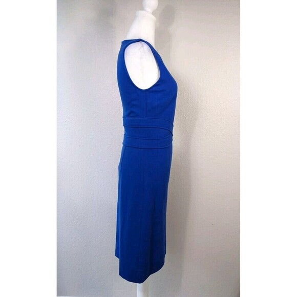 Diane von Furstenberg Evita Royal Blue Dress Size 2 - Picture 3 of 8